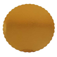 Southern Champion Gold Corrugated Circle, 14", 50/case